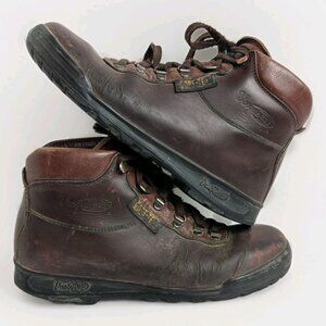 Vasque Vintage Gore-Tex Leather Hiking Boots-Italy Made-Fit Men’s 7 / Women's 9